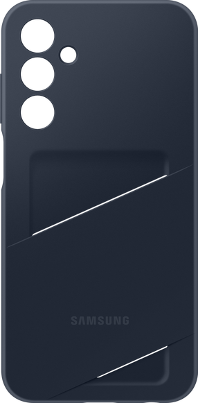 Telefono dėklas Samsung Clear, juoda sp./tamsiai mėlyna sp., Samsung