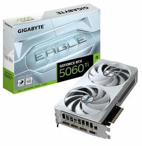 Видеокарта Gigabyte GeForce RTX 5060 Ti Eagle OC ICE, 8 ГБ, GDDR7