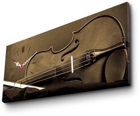 Laikrodis - paveikslas Wallity Canvas 3070CS-35, smėlio sp., 70 cm x 30 cm