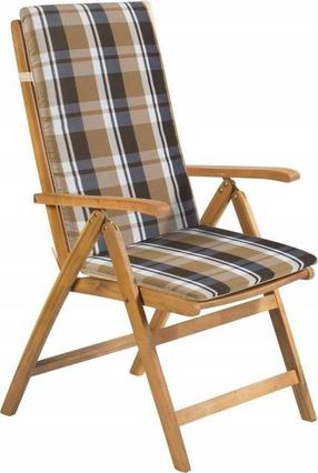 Lauko kėdės pagalvėlė Fieldmann FDZN 9106 50002531, kreminė sp., 70 x 48 cm
