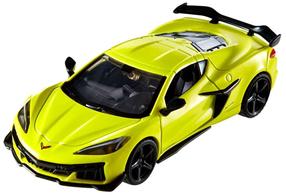 Mänguauto Mattel Hot Wheels Corvette HMD48, 1:43, kollane v.