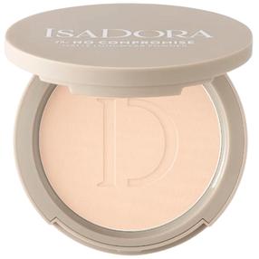 Kompaktinė pudra IsaDora No Compromise Matte Longwear, 60 neutral porcelain, 7 g