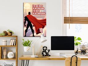 Репродукция Artgeist I'M Not Here To Be Average N8468, 40 см x 60 см