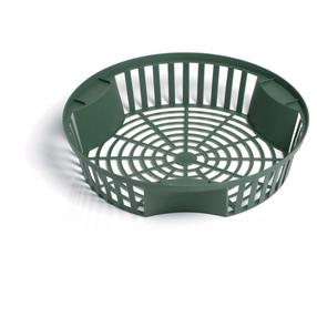 Ziedu kaste Prosperplast IKCS315-G851, plastmasa, Ø 31 cm, zaļa krās.