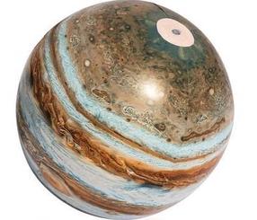 Rannapall Bestway Jupiter Explorer Glowball, 61 cm x 61 cm, mitmevärviline