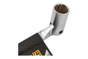 Kombineeritud mutrivõti painduva peaga JCB JCB-75217F, 235 mm, 17 mm