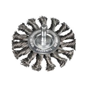 Metalinis šepetys universalus Klingspor BRS 600 Z, 19 mm, Ø 75 mm, 0.5 mm
