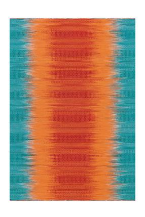 Paklājs iekštelpu Arte Espina Sunset 8070, zila krās./oranža krās., 160 cm x 90 cm