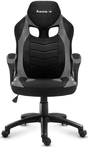 Žaidimų kėdė Huzaro Force 2.5, 50 x 49 x 104 - 114 cm, juoda sp./pilka sp.