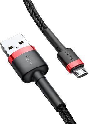 Кабель Baseus, USB, черный цв.