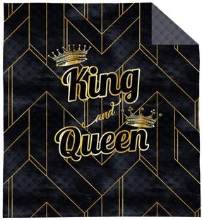 Lovatiesė NHL-046, aukso sp./juoda sp./grafito sp., 220 cm x 240 cm