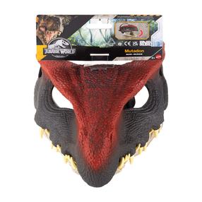 Rinkinys vaidmenų žaidimui, kaukė Mattel Jurassic World Rebirth Mutadon, raudona sp./pilka sp.