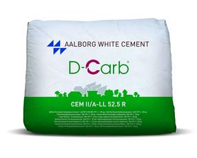 Baltas cementas Aalborg White II/A-LL, D-CARB, 52.5 R, 25 kg