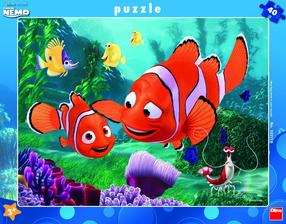 Dėlionė Dino Disney Finding Nemo 32211D, 32 cm x 24 cm, 40 vnt., įvairių spalvų