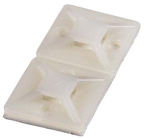 Kaablihoidik Haupa Self Adhesive Sockets, 19 x 10 mm, 100 tk, valge v.