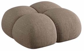 Pufas Cosmopolitan Design Loretto COS_POUF_193_F1_LORETTO2, kapučino sp., 90 cm x 90 cm x 40 cm