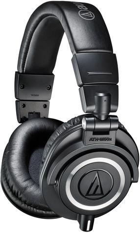 Juhtmega kõrvaklapid Audio-Technica ATH-M50x, must v.