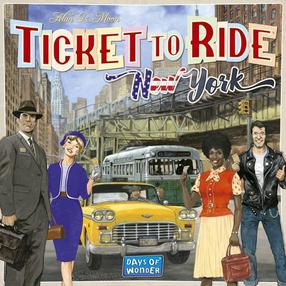 Настольная игра Days of Wonder Ticket to Ride New York, EN