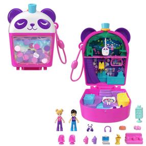 Figūriņu komplekts Mattel Polly Pocket Bubble Tea Panda, daudzkrāsaina