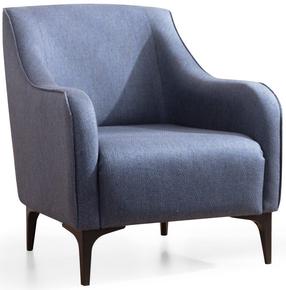 Krėslas Hanah Home Belissimo 560ARE1743, mėlyna sp., 77 cm x 94 cm x 87 cm