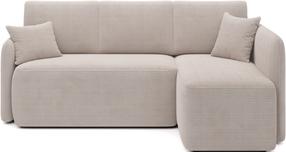 Kampinė sofa - lova Hadson Jarell 18, smėlio sp., dešininė, 150 x 206 cm x 89 cm