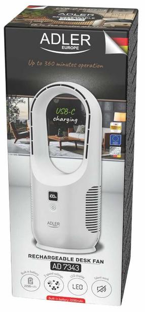 Galda ventilators Adler AD 7343, 5 W