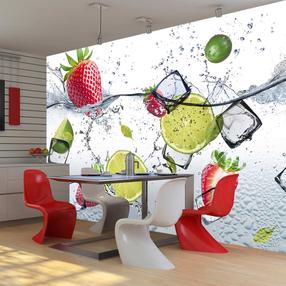 Fototapetas Artgeist Fruit Cocktail LNEW010535SAM, 140 cm x 196 cm