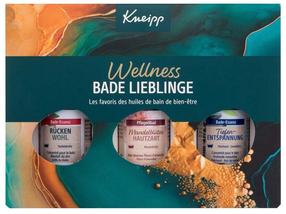 Масло для ванн, набор Kneipp Wellness Bade Lieblinge, 60 мл, 3 шт.