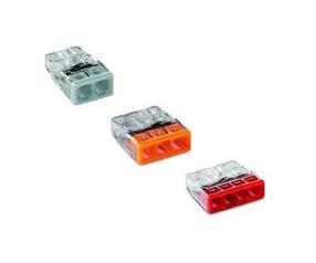 Клеммная колодка Wago, 0,5–2,5 mm², 24 а, многоцветный, 10 шт.
