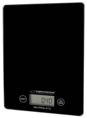 Elektroninės virtuvinės svarstyklės Esperanza Lemon EKS002, juoda sp.
