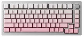 Klaviatūra Akko MonsGeek M1W SP Akko V3 Piano Pro, Anglų (US), balta/rožinė