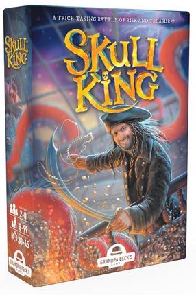 Kortų žaidimas Grandpa Beck's Games Skull King, įvairių spalvų, EN