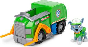 Žaislinė šiukšliavežė Spin Master Paw Patrol Rocky 6068854, žalia sp.