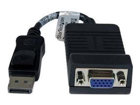 Adapteris StarTech DisplayPort To VGA Displayport, VGA, 0.25 m, juoda sp.
