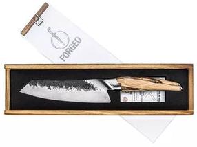 Virtuvinis peilis Style De Vie Forged Katai Santoku, 357 mm, nerūdijantysis plienas/mediena