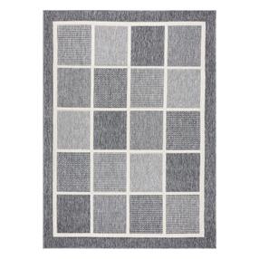 Kilimas vidaus Hakano Wink Squares, pilka sp., 150 cm x 80 cm