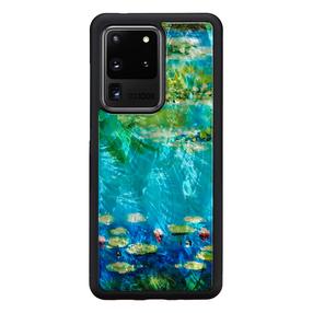 Telefoni ümbris iKins Water Lilies Back Case For Samsung Galaxy S20 Ultra, must v., Samsung