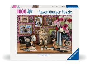 Pusle Ravensburger My Cute Kitty, 50 cm x 70 cm, 1000 tk, mitmevärviline