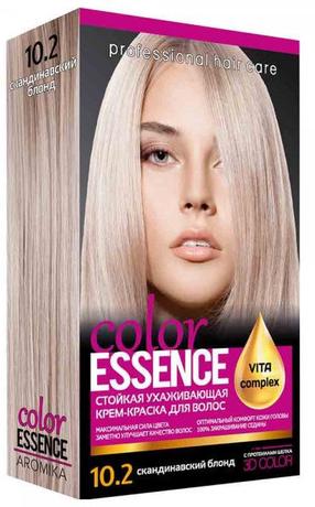 Matu krāsa Aromat Color Essence, scandinavian blonde krās., Scandinavian Blonde Aromat 10.2, 70 ml
