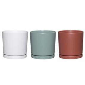 Puķu pods 4Living 623859, akmens, Ø 15 cm, (krāsa/dizains tiek izvēlēts nejauši)