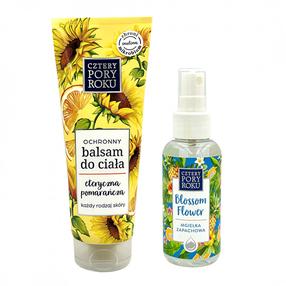 Ķermeņa kopšanas līdzekļu komplekts Cztery Pory Roku Gift of Nature, 350 ml