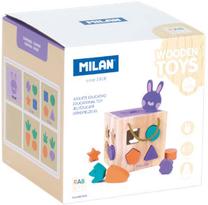 Lavinamasis kubas Milan Rabbit, įvairių spalvų, 17 vnt.