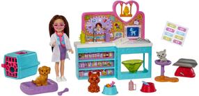 Nukk Mattel Barbie Barbie Chelsea Pet Vet HGT12, 15 cm, mitmevärviline