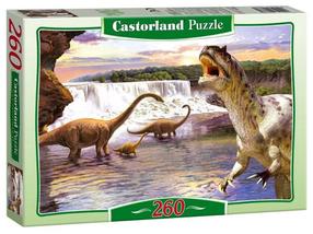 Пазл Castorland Diplodocus 260 el. B-26999-1, 32 см x 23 см, 260 шт., многоцветный