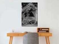 Reprodukcija Artgeist Bicycle And Flowers, i-b-0066-b-a, 80 cm x 120 cm