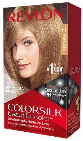 Juuksevärv Revlon Colorsilk Beautiful Color, blonde dark v., Blonde Dark 61