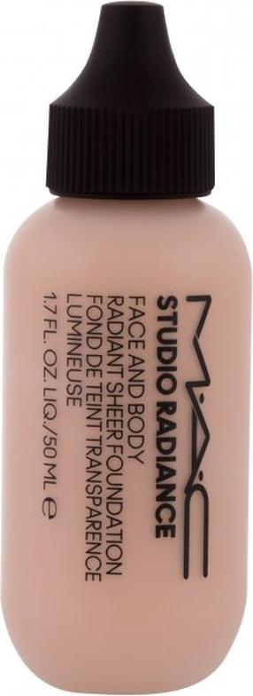 Grima bāze MAC Studio Radiance Face And Body Radiant Sheer Foundation, gaiši brūna krās., n1, 50 ml