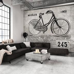 Fototapetas Artgeist Bicycle (Vintage), 245 cm x 350 cm