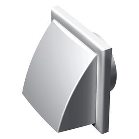 Lauko ventiliacijos grotelės Haushalt, plastikas, 100 mm