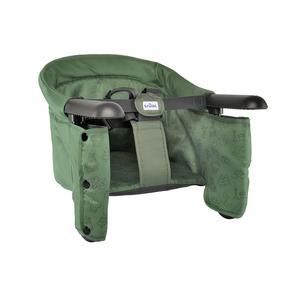 Paaugstinājums krēslam Trunki Dining Clamp, zaļa krās.